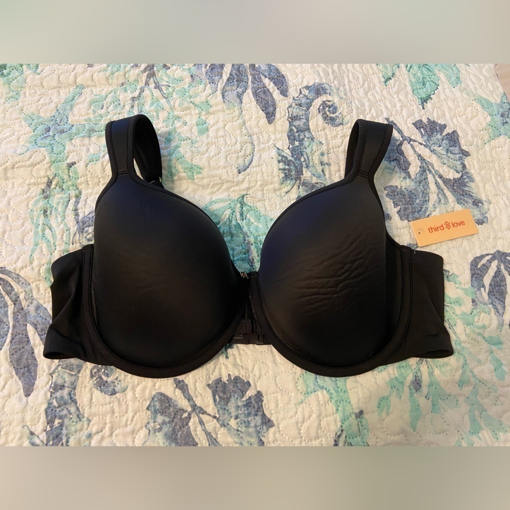 ThirdLove Perfect Coverage Black Women's Full Coverage Bra